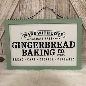 Target BP 2019 Christmas Gingerbread Baking Sign